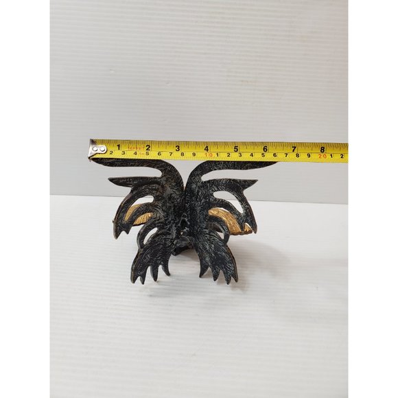 Cockerel figurine Vintage Table Decor brass Tone Metal Rooster, French V… - Picture 10 of 10